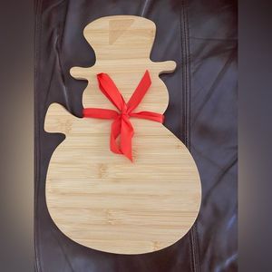 Nabisco Cutting Board MEDIUM ( L 14” x W 9”) Wood Snowman Logo Engraved  New